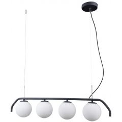 Italux Carimi PND33004BK lampa wisząca 4x5 W grafitowa