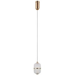 Italux Alani PND343751HBR lampa wisząca 1x6 W złota