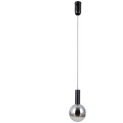 Italux Stelia PND343781SBK lampa wisząca 1x5 W czarna Italux Stelia PND343781SBK lampa wisząca 1x5 W czarna