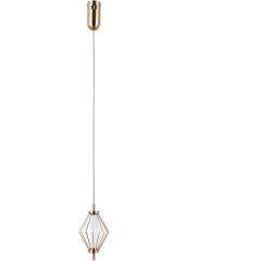 Italux Sevil PND344031HBR lampa wisząca 1x5 W złota