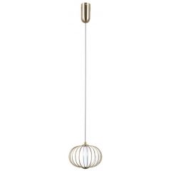 Italux Rabel PND3442211HBR lampa wisząca 1x5 W złota
