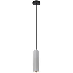 Italux Tecno PND374921ALU lampa wisząca 1x10 W aluminium