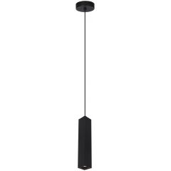 Italux Tecno PND374921BK lampa wisząca 1x10 W czarna