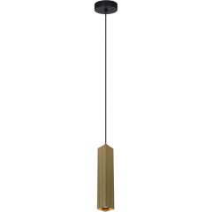 Italux Tecno PND374921GD lampa wisząca 1x10 W złota