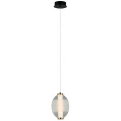 Italux Rinot PND453721WHCL lampa wisząca 1x8 W przezroczysta