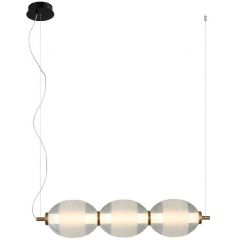 Italux Rinot PND453723WHCL lampa wisząca 1x22 W przezroczysta