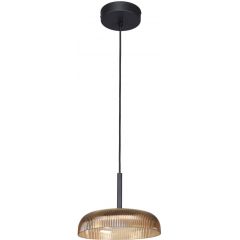 Italux Colle PND48529BKYLL lampa wisząca 1x12 W bursztynowa