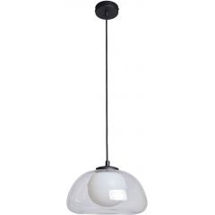 Italux Ainale PND546371BKCL lampa wisząca 1x7 W czarna