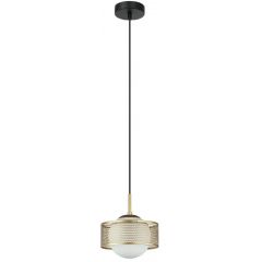 Italux Lomica PND554561MGD lampa wisząca 1x40 W złota