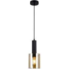 Italux Sardo PND55811BKAMB lampa wisząca 1x40 W czarna