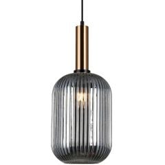 Italux Antiola PND55881LBROSG lampa wisząca 1x40 W mosiądz