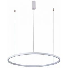 Italux Vinola PND56135B080RPPWH3KS4KTRDIMM lampa wisząca 1x48 W biała