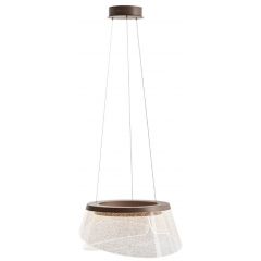 Italux Foren PND5917847W3K lampa wisząca 1x47 W brązowa