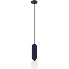 Italux Lorenzo PND598151BLU lampa wisząca 1x25 W niebieska