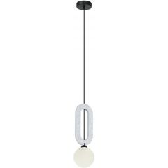 Italux Masso PND598391LGR lampa wisząca 1x25 W szary/popielaty