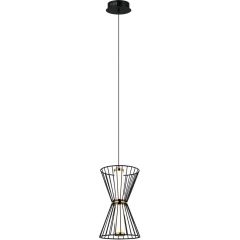 Italux Sanke PND638492BK lampa wisząca 1x8 W czarna