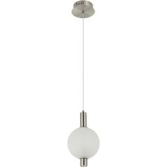 Italux Lenti PND836311SCWH lampa wisząca 1x7 W biała-chrom