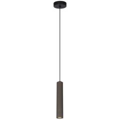 Italux Rilok PND839201BRO lampa wisząca 1x10 W brązowa