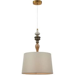 Italux Moren PND84678AAB lampa wisząca 1x60 W brązowa