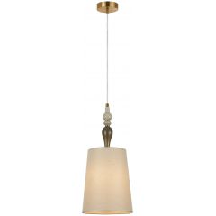 Italux Moren PND84678DAB lampa wisząca 1x60 W brązowa