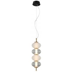 Italux Testa PND849384VBK lampa wisząca 1x16 W przezroczysta