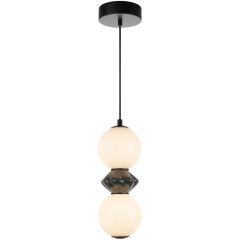 Italux PND949212ABK lampa wisząca 1x10 W czarna
