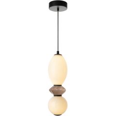 Italux Balos PND949212BBK lampa wisząca 1x12 W czarna