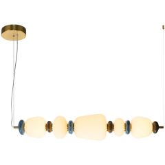 Italux Evans PND949815AGD lampa wisząca 1x26 W złota