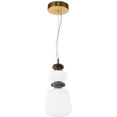 Italux Evans PND94981V3CGD lampa wisząca 1x12 W złota