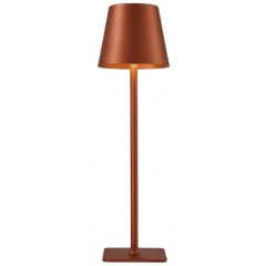 Italux Atlis TB2821CF lampa stołowa 1x5 W brązowa