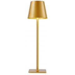 Italux Atlis TB2821GD lampa stołowa 1x5 W złota