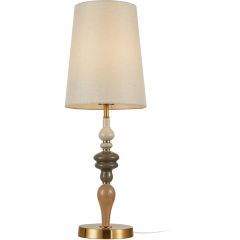 Italux Moren TB84678AAB lampa stołowa 1x60 W brązowa