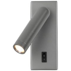 Italux Nova WL463761GR kinkiet 1x2.5 W szary