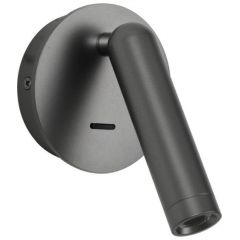 Italux Carda WL648341GR kinkiet 1x2.5 W szary