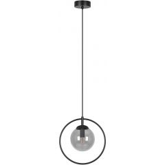 Kaja Neo K3835 lampa wisząca 1x10 W czarna-grafitowa