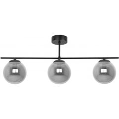 Kaja Gamma K5169 lampa podsufitowa 3x10 W czarna-grafitowa