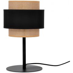 Kaja Gato K5236 lampa stołowa 1x40 W czarna-beżowa