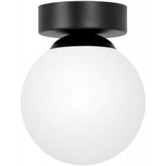 Kaja Inez K5360 lampa podsufitowa 1x10 W biała-czarna