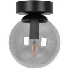 Kaja Megan K5363 lampa podsufitowa 1x10 W czarna-grafitowa