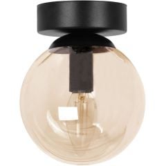 Kaja Piro K5366 lampa podsufitowa 1x10 W czarna-bursztynowa