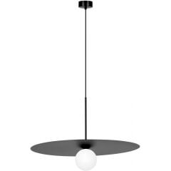 Kaja Sante K5373 lampa wisząca 1x10 W biała-czarna