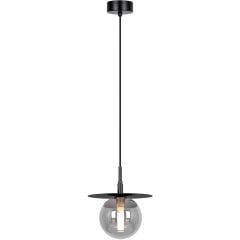 Kaja Fermi K5380 lampa wisząca 1x10 W czarna-grafitowa