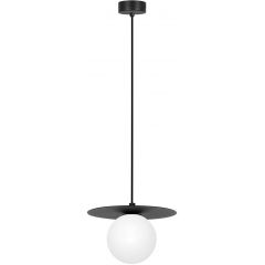 Kaja Robin K5435 lampa wisząca 1x10 W biała-czarna