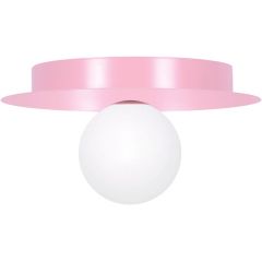 Kaja Robin K5443 lampa podsufitowa 1x10 W biała-różowa