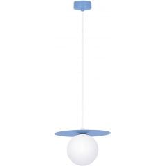 Kaja Robin K5445 lampa wisząca 1x10 W biała-niebieska