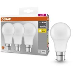 Osram LED Lamps 4052899961531 żarówki led multipack 3x8.5 W 2700 K b22d