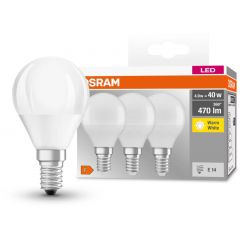 Osram LED Lamps 4058075090507 żarówki led multipack 3x4.9 W 2700 K e14