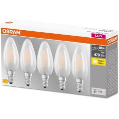 Osram LED Lamps 4058075090682 żarówki led multipack 5x4 W 2700 K e14