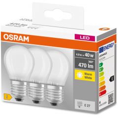 Osram LED Lamps 4058075113022 żarówki led multipack 3x4 W 2700 K e27