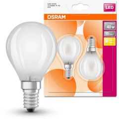 Osram LED Lamps 4058075132894 żarówki led multipack 2x4 W 2700 K e14